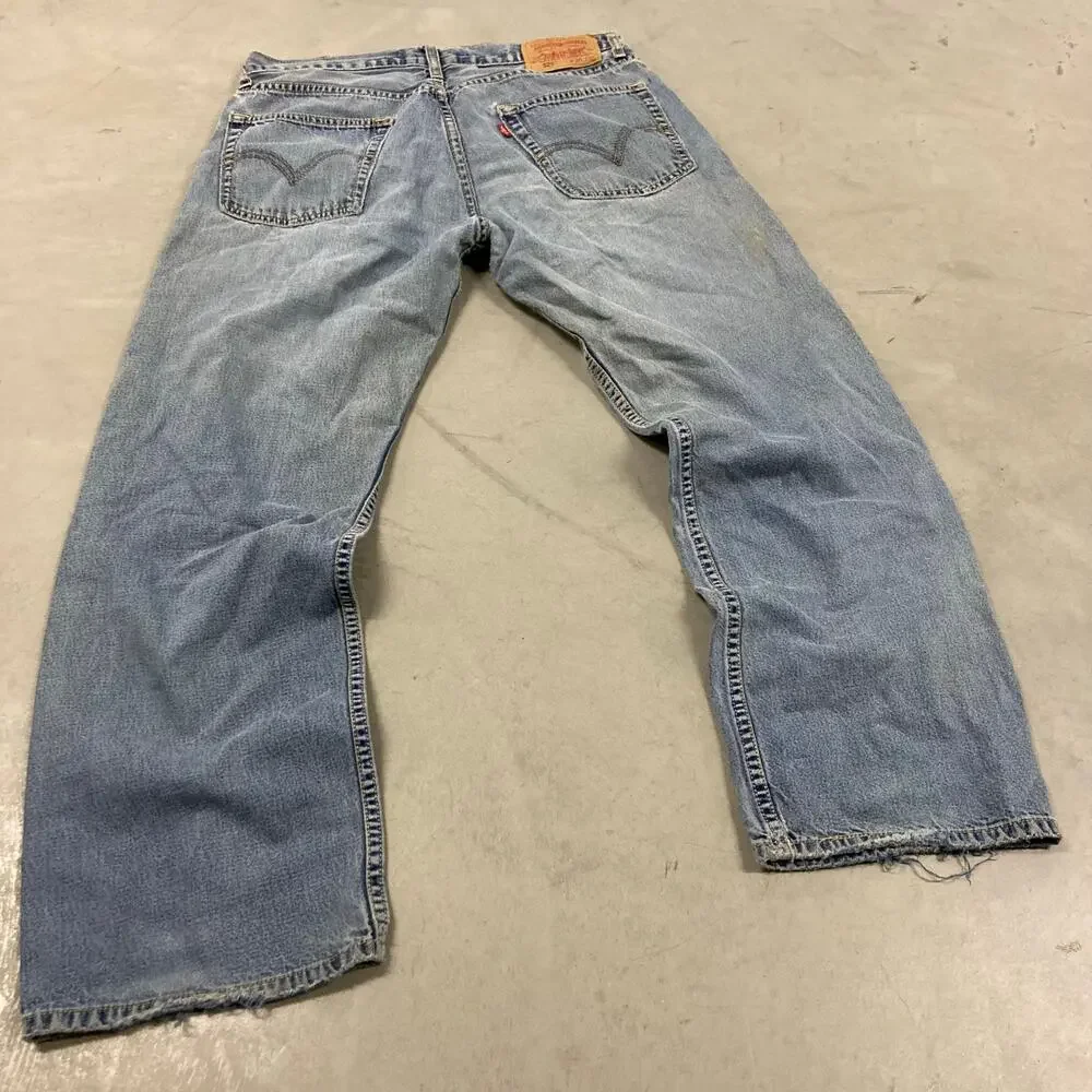 Levi's Light Blue Straight Jeans